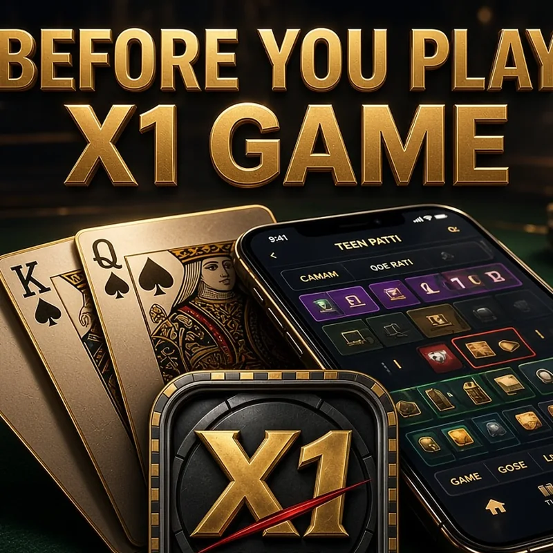 X1 Game before you play notes